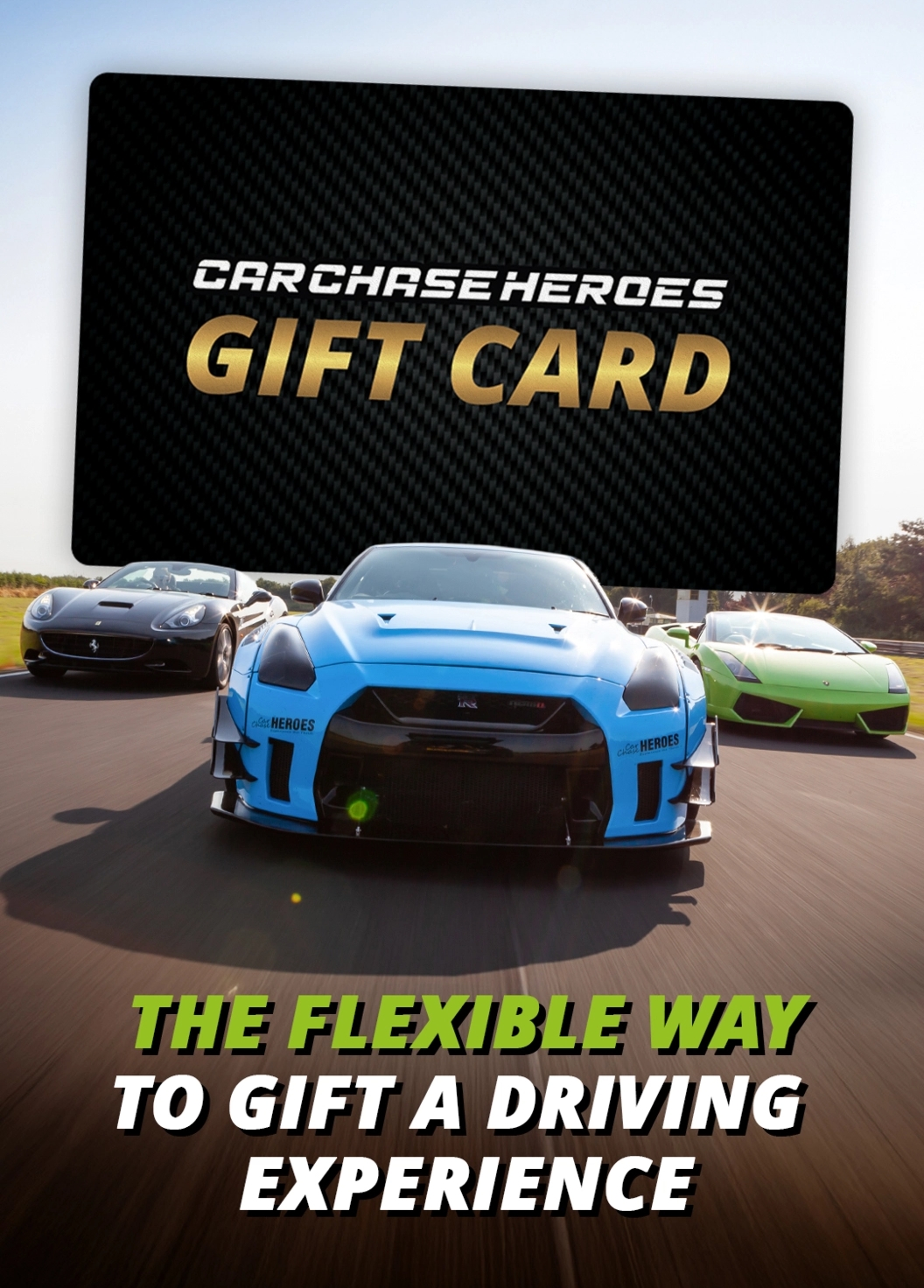 The flexible way to gift a driving experience